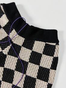 SUMWON Drop Crotch Crochet Knit Short - Multicolor - View 7