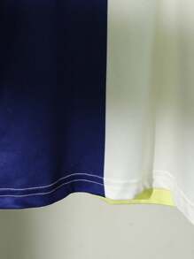 SHEIN Young Boys Classic Color-Block Polo Shirt Casual Outfit