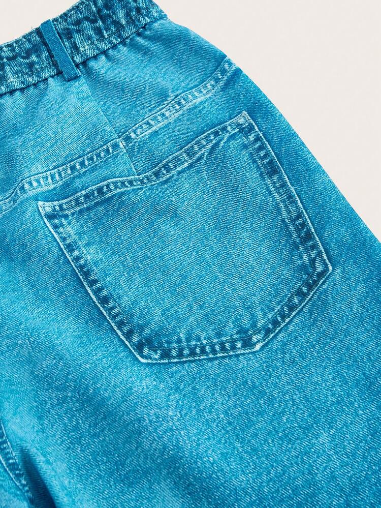 Kidcore Dopamine Anti Denim Printing Wide Leg Pants Summer Pants Summer Clothes