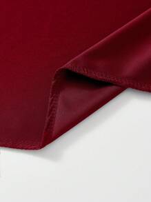 Manfinity Dauomo Men's Compass Mountain Printed Round Neck T-Shirt - Burgundy - View 5