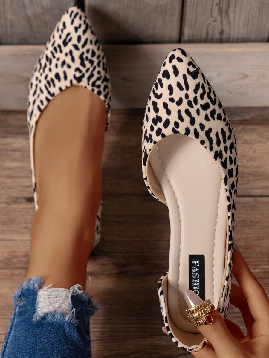 Kira | Chic Leopard Print Mules