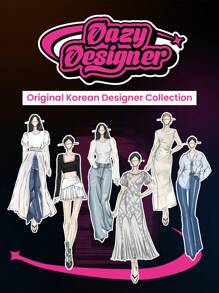 Dazy Designer 女式休闲牛仔迷你裙、短裤 - 藍色 - 查看 4