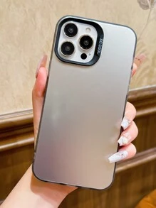 SHEIN Mới Creative Tính hai mặt Imd 2 trong 1 Điện thoại Apple Vỏ iphone - màu đen - Xem 1