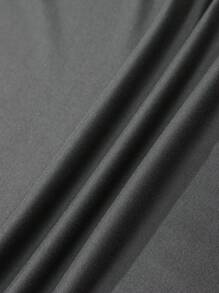 INAWLY Skull & Floral Printed T-shirt - Dark Grey - View 4