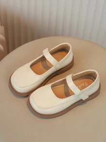 Zapatos Para Niñas, Zapatos De Princesa Británicos Nuevos Para Niños Y Niñas En Otoño Y Primavera, Zapatos Planos Para Niños Grandes
