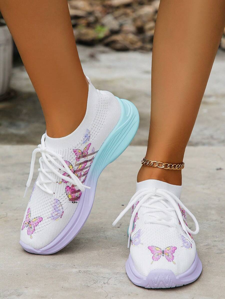 New Style Women's Casual Athletic Shoes Soft Bottom Sneakers With Sports & Leisure Design - Multicolor - View 1