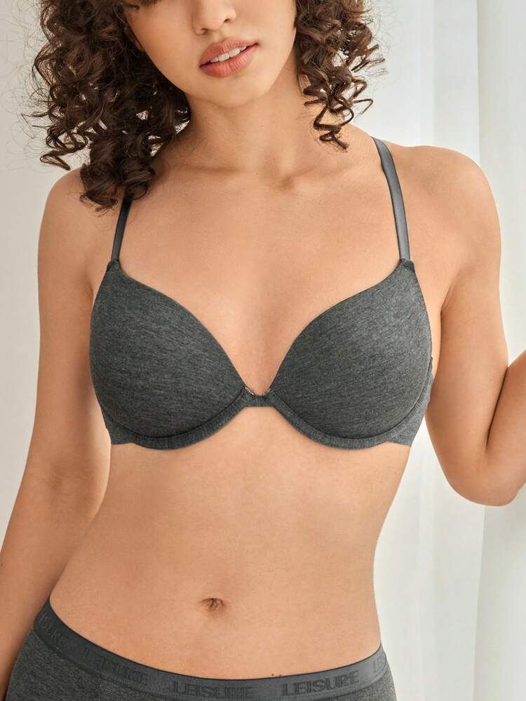 Leisure Ladies' Solid Color Bra