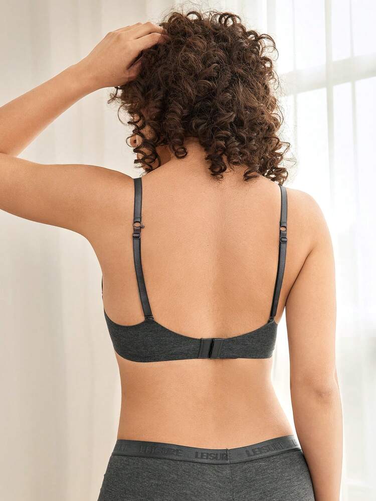 Leisure Ladies' Solid Color Bra