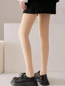 Sw13-6 Quần tất nữ màu da phù hợp với trang phục hàng ngày - Màu be - Xem 3