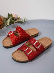 2024 Spring New Arrival Large Size Women's Flat Outdoor Slippers Made For Export To Europe And America