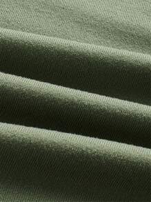 SHEIN EZwear 3 件套黑色、白色和绿色圆领短袖短款休闲修身大码女式 T 恤，夏季 - 彩色 - 查看 8