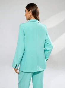 Aveloria Floral Patchwork Long Sleeve Blazer Jacket