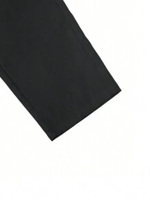 Manfinity Homme Quần Nam Dây kéo Túi màu trơn Giải trí - màu đen - Xem 6