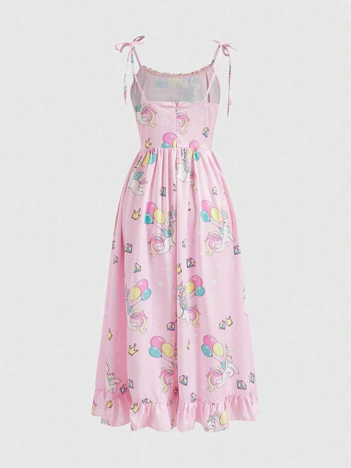 women's pastel pink kawaii dress Princess - Halter swing dress - Kawaii stars, cute pastel, pink blue purple  sky, fairy kei, yume kawaii, sweet, fantasy, dreamy