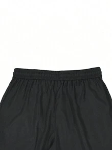 Manfinity Homme Quần Nam Dây kéo Túi màu trơn Giải trí - màu đen - Xem 5