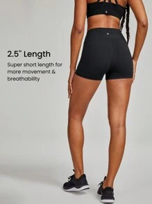 GLOWMODE 2.5" FeatherFit™ Ultra-Short Anti-Slip Biker Shorts Low Impact Casual Daily Gym Summer Workout