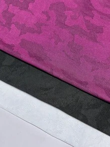 SHEIN Sport Gameset FeatherFit™ Taille schlanker machender langärmliger Oberteil mit gebogener Form, Low Impact Yoga, Tägliches Sommer Fitness-Workout Tank Top