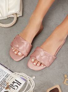 SHUZIA Women's Flat Sandals - Red Violet - View 6