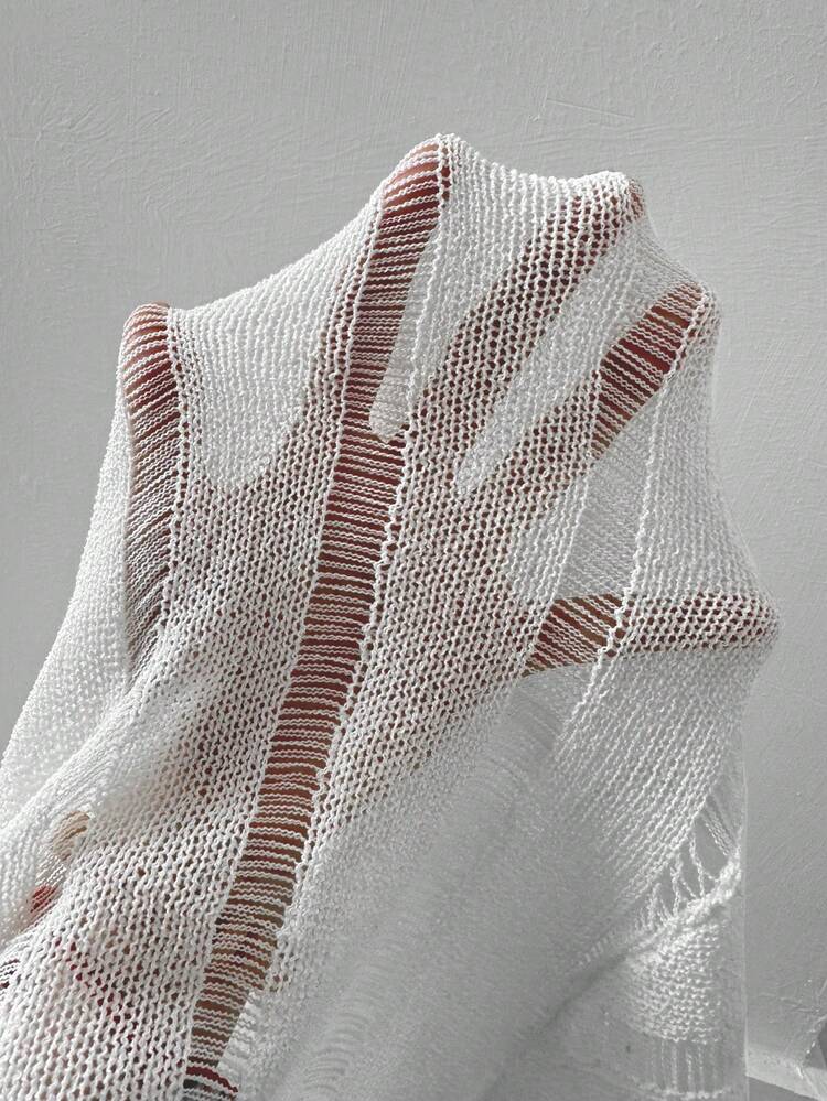 Crossed Strap Long Sleeve Casual Cardigan Fall Cloth For Women