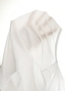 SHEIN Privé 女士短袖v領扭結前綁帶五顏六色修身t卹3件套 - 彩色 - 查看 7