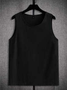 Manfinity Homme 4入組男士多色標準尺寸背心，套裝 - 彩色 - 查看 3