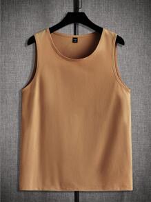 Manfinity Homme 4入組男士多色標準尺寸背心，套裝 - 彩色 - 查看 4