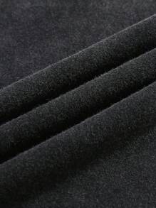 ROMWE MEN Street Life Spring/Summer Casual Graphic Men'S Racing Vintage Style Letter Print Tank Top, School - Black - View 6