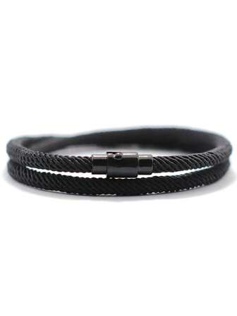 Minimalist Rope Bracelet Female Double Layer Survival Bracelet Hand Accessories Friendship Bracelet Gift