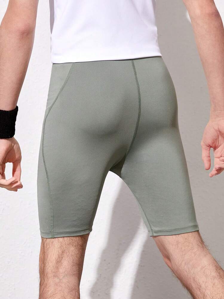 Teen Boy Solid Color Sport Shorts