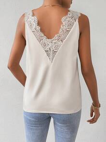 Chiquease 女士背心 - 香檳色 - 查看 2