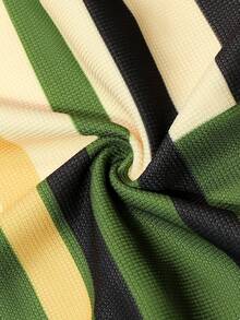 Manfinity Homme Męski Kolorowy blok Krótki Rękaw Koszulka polo