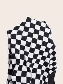 Coolane 大尺寸針織日常休閒長褲 - 黑色 - 查看 5