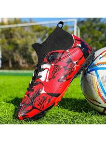 男女運動員用足球鞋,足球運動鞋 - 彩色 - 查看 5