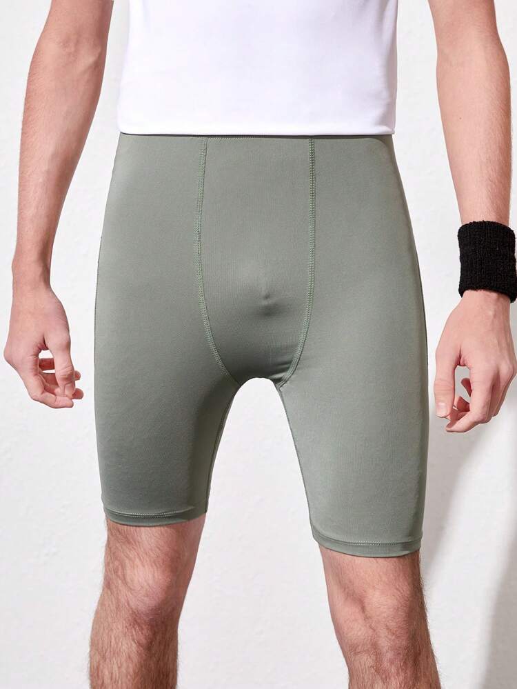 Teen Boy Solid Color Sport Shorts