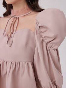 Modelyn Women Blouses - Berwarna merah muda - View 6