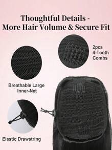 Drawstring Ponytail Extension 12 Inch Short Curly Wig Pony Tail Hair Extensions For Women Girls High Heat Resistant Synthetic Fiber Fake Hairpieces-Black,Looks Natural Like