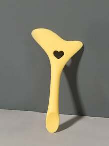 1个硅胶眼线辅助器，多功能眼部化妆工具，可重复使用，价格实惠，适合作为圣诞礼物、化妆品、化妆工具、廉价商品、礼品、女士礼品、圣诞礼物 - 黃色 - 查看 4