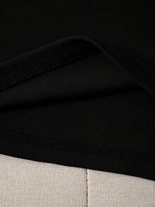 INAWLY Round Neck Women's Letter Print Tank Top 90'S Baby Graphic Tees Women Tops - Black - View 6