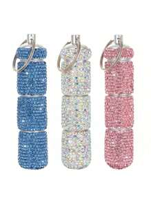Recipient pentru pastile Bling Cutie portabilă goală pentru sticle pentru pastile Cutie impermeabilă pentru medicamente de călătorie Mini suport pentru pastile de cristal Depozitare cu breloc pentru exterior. Breloc portabil Bling Cutie pentru pastile cu 2 compartimente Organizator mic de călătorie pentru pastile. Recipient pentru pastile, rezistent la apă, din cristal, pentru medicamente. 1Pc Bling Recipient pentru pilule Husă portabilă pentru sticle pentru pastile Cutie impermeabilă pentru medicamente de călătorie Mini suport pentru pastile de cristal Depozitare cu breloc Husă portabilă pentru pastile pentru camping în aer liber Călătorii (roz) Organizator de parfumuri Cadouri de lux cu pictură cu diamante, petrecere de nuntă, vacanță, femei pentru fete, sclipici, elegantă, elegantă, cutie de pastile