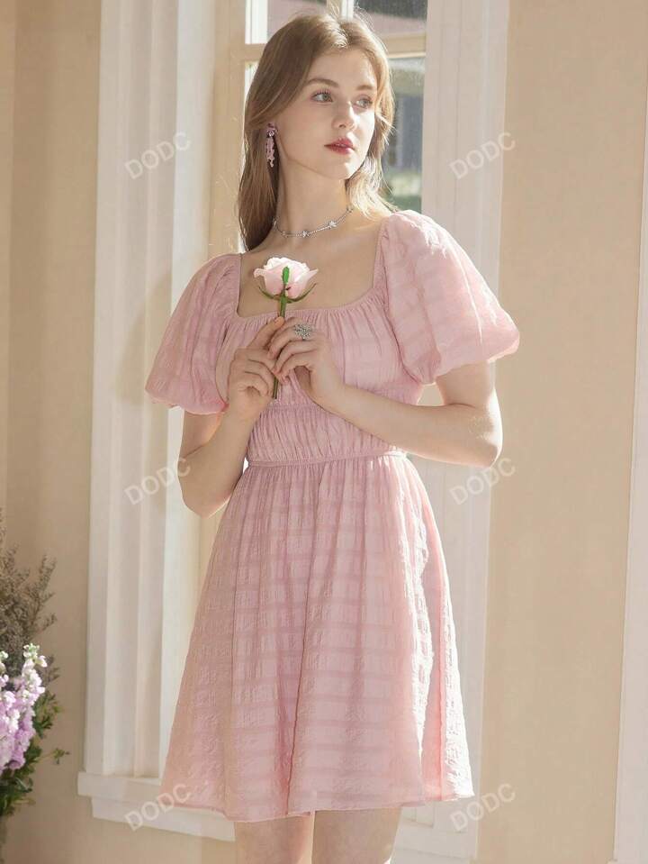 さくらピンク ワンピース ドレス シンプル ゆったり さくらピンク ワンピース ドレス シンプル ゆったり