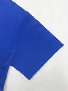 INAWLY Women's Skeleton & Star Print T-Shirt Graphic Tees Women Tops - Blue - View 6