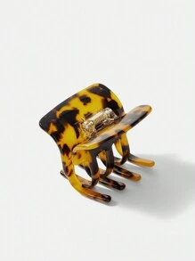 SHEIN Women's Fashion Versatile Tortoise Shell Hair Clip Casual - Yellow - View 6