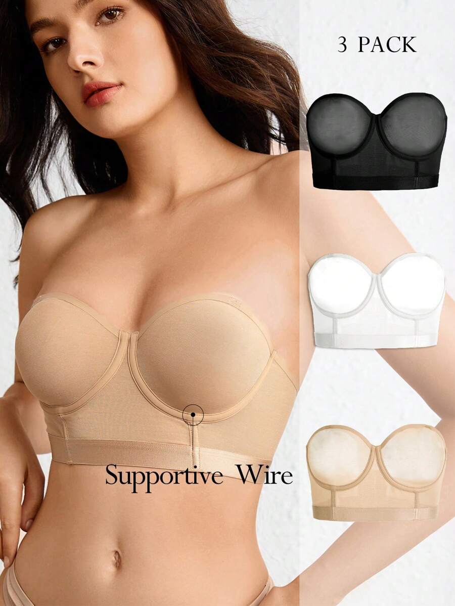 Ocili Quý cô Màu thuần Quây Bras - Nhiều màu - Xem 1