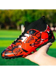 男女運動員用足球鞋,足球運動鞋 - 彩色 - 查看 6