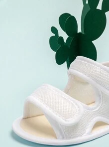 Cute Infant Summer Mesh Breathable Sandals And Slippers For Infants And Toddlers - White - View 6