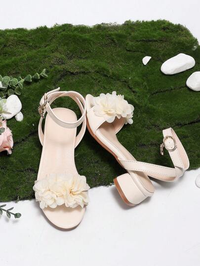 New Fashionable & Comfy Children's High-Heeled Sandals, Roman Style Princess Performance Shoes