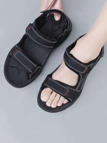 Men's Outdoor Beach Sandals, Fashionable And Versatile, Breathable And Adjustable