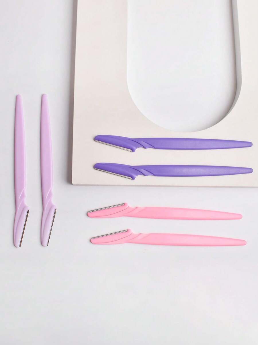 HJP MOKXIC Eyebrow Razor,6Pcs Eyebrow Trimming Knife Face Hair Removers