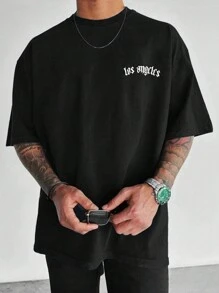 Men's Casual Round Neck T-Shirt For Daily Commute