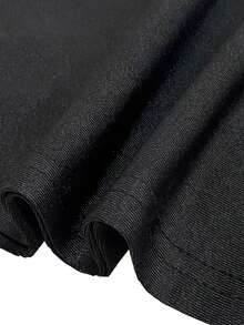 Fashionable European And American Style Elastic Waist Casual, Sexy, Street Style, Simplistic, Commute, Lovely, Bell-Bottomed Trousers